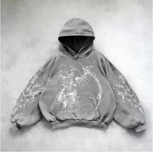 City Edge Hoodie Art Sweatshirt