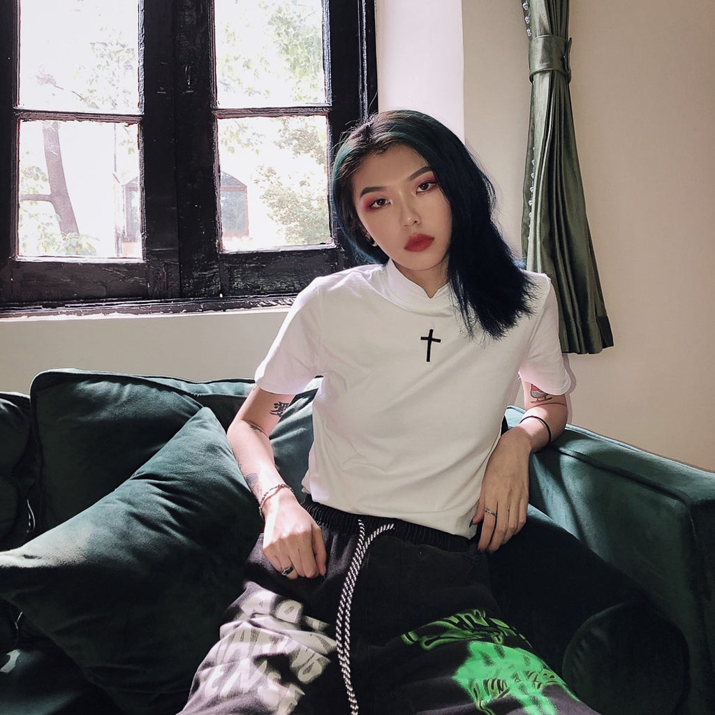 Urban Cross Tee: Hip-Hop Short Sleeve