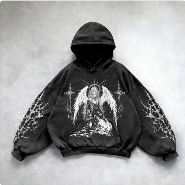 City Edge Hoodie Art Sweatshirt