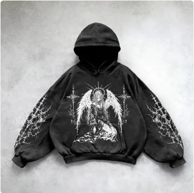 City Edge Hoodie Art Sweatshirt