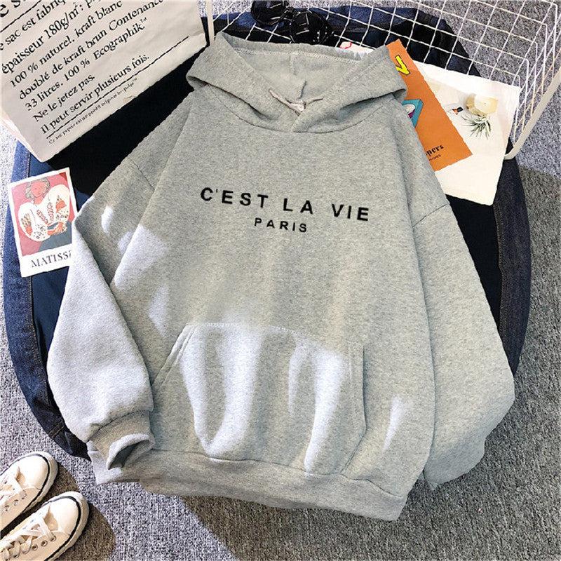 Urban Chic Women's Printed Hoodie