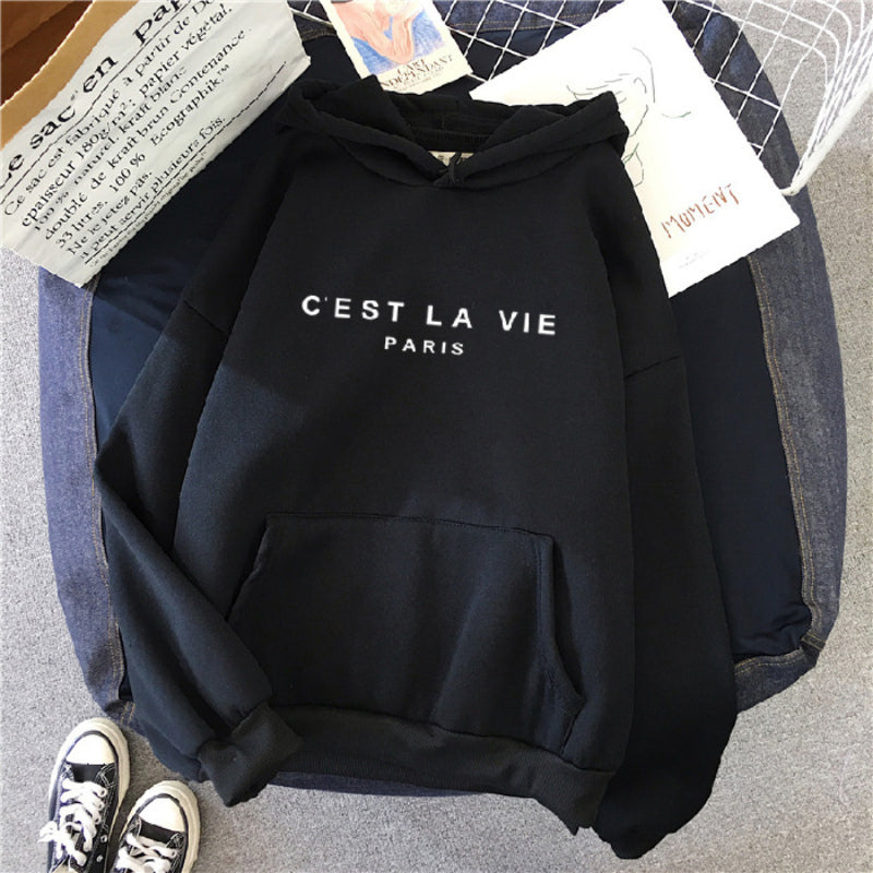 Urban Chic Women's Printed Hoodie