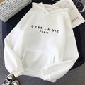 Urban Chic Women's Printed Hoodie