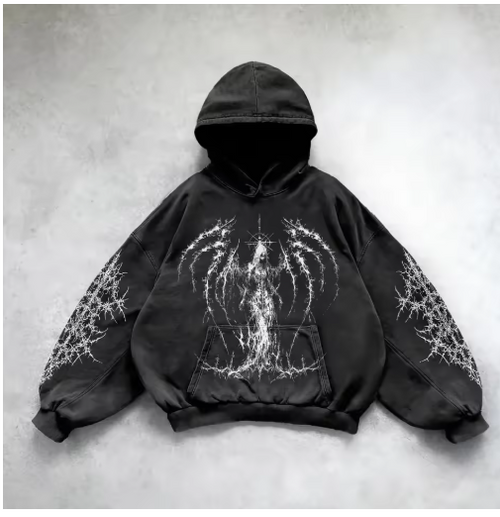 City Edge Hoodie Art Sweatshirt